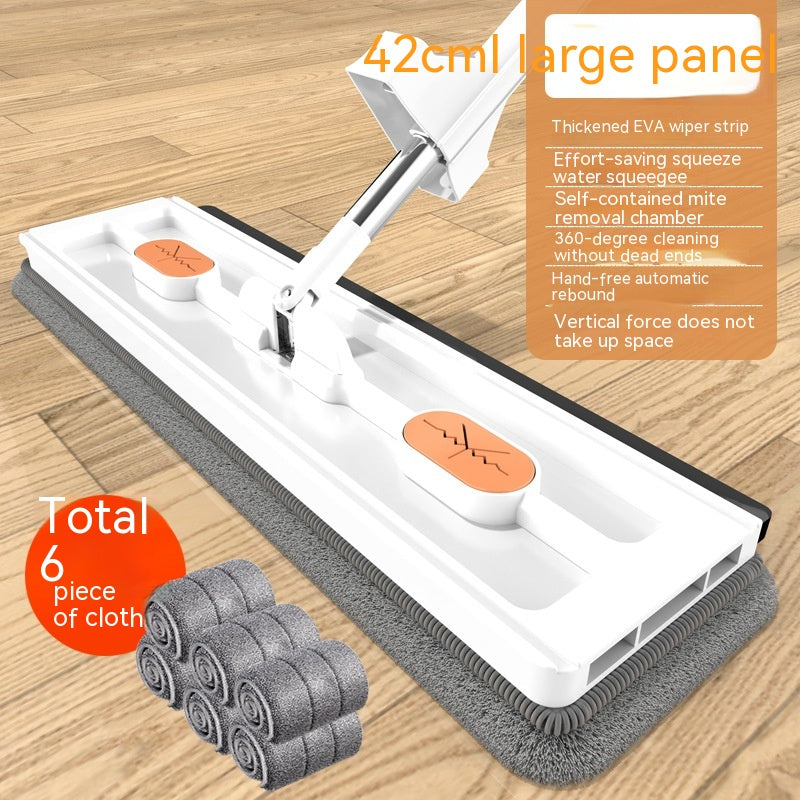 360º Autocleaning Flat Mop (+6 Free Cloths)