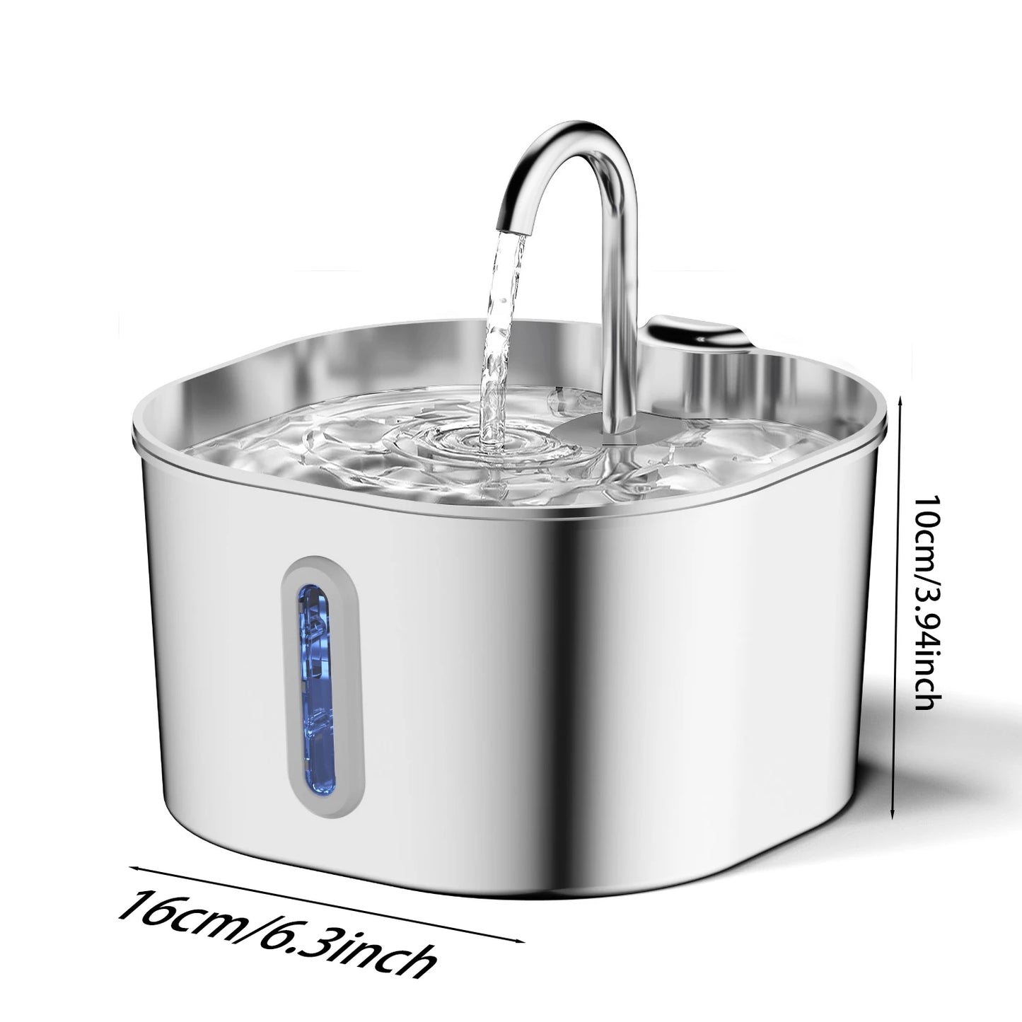 Automatic Stainless Steel Cat Water Fountain