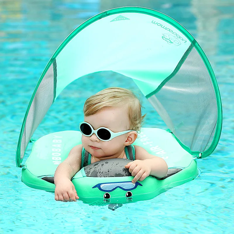 Anti-Flip Baby Swim Trainer with PearlFoam™ Technology - Worry-Free Water Play