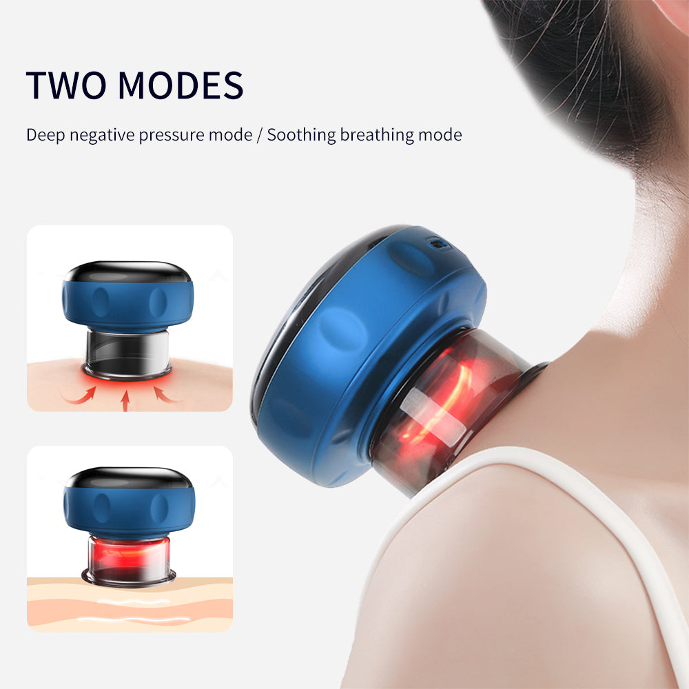 Smart Anti-Cellulite Cup Massager w/ Red LED Light Therapy