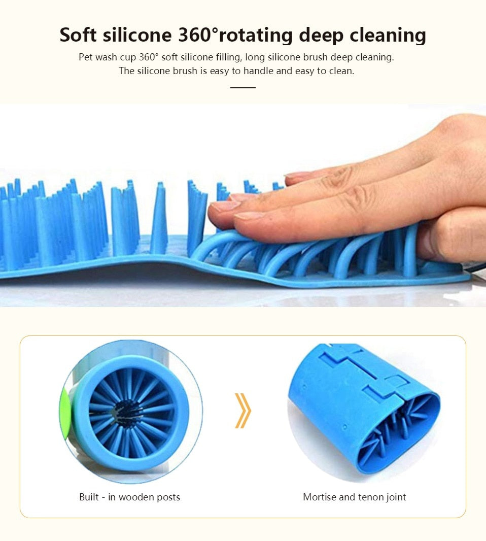 Portable Pet Foot Wash Cup - Atienzza