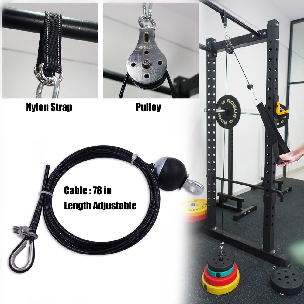 Sistema de cable de polea para ejercicios en casa Atlas™