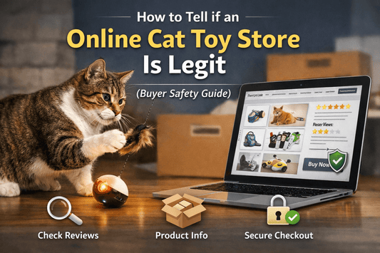signs of a trustworthy online cat toy store with verified reviews and secure checkout