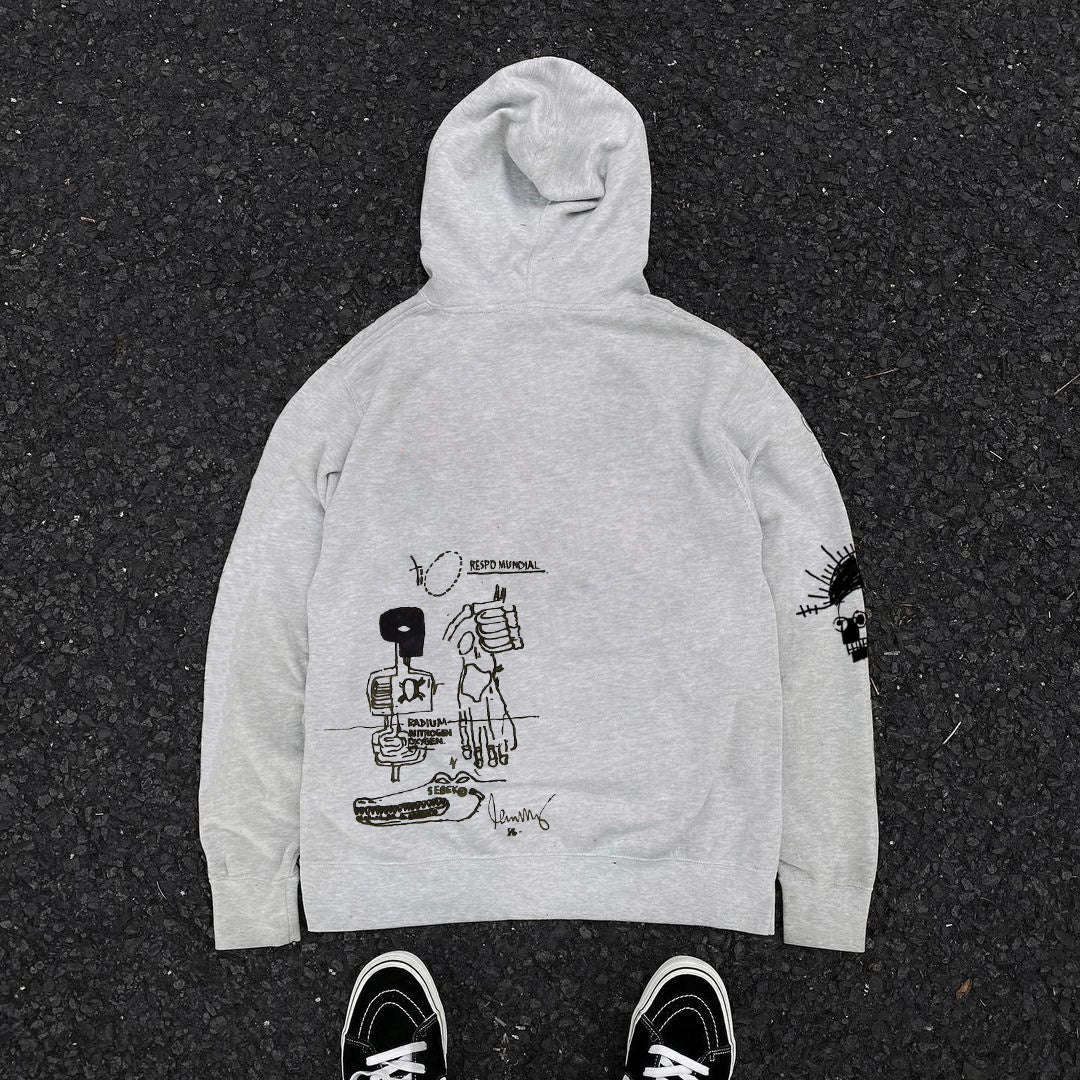 Draft Graffiti Retro Hoodie