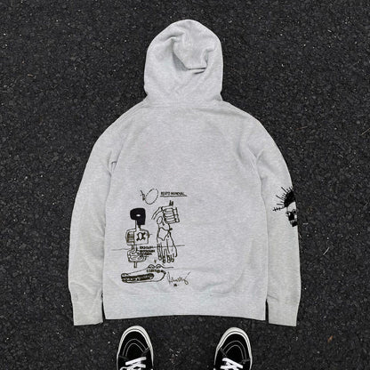 Draft Graffiti Retro Hoodie