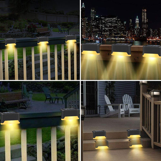 Automatic LED Solar Fence Lamp