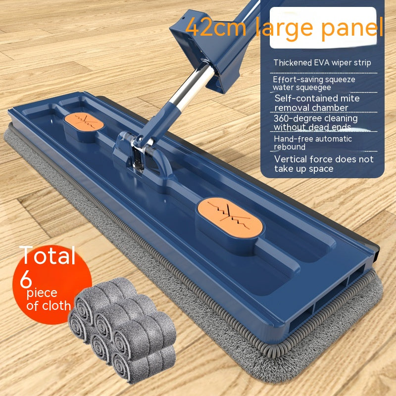360º Autocleaning Flat Mop (+6 Free Cloths)