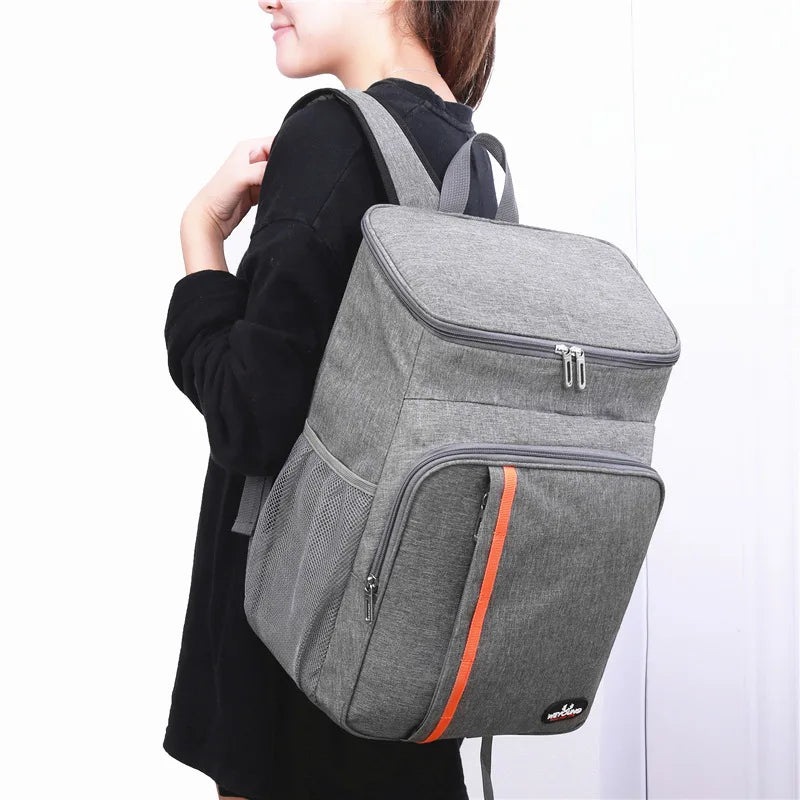 Isolierter Kühlrucksack – wasserdichte, isolierte Kühltasche für Camping und Outdoor-Abenteuer