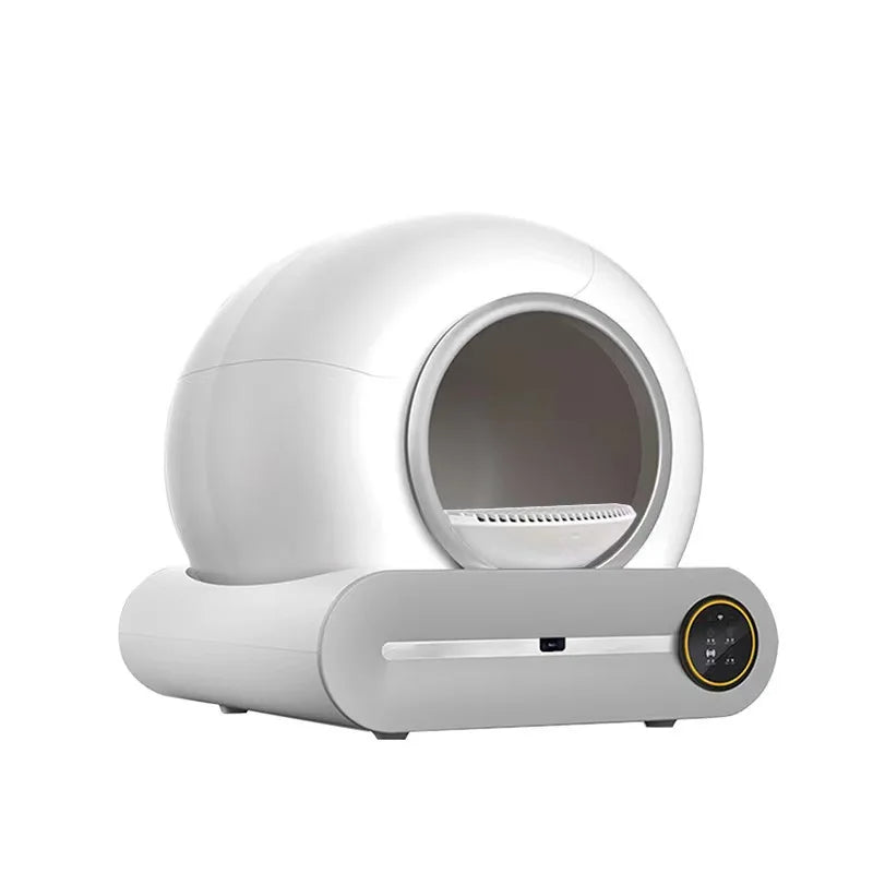 Smart Cat Litter Box Pro - Safe Self-Cleaning, Ionic Odor Removal & App Control