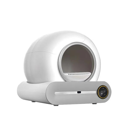 Smart Cat Litter Box Pro - Safe Self-Cleaning, Ionic Odor Removal & App Control