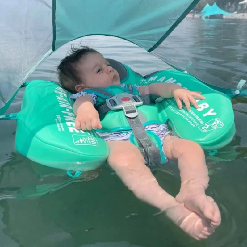 Anti-Flip Baby Swim Trainer with PearlFoam™ Technology - Worry-Free Water Play