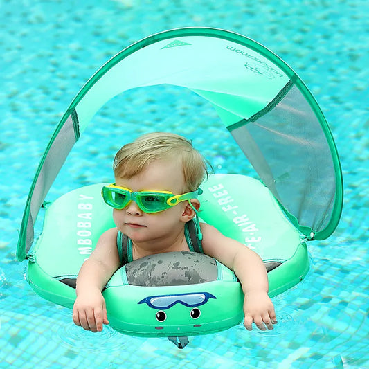 Anti-Flip Baby Swim Trainer with PearlFoam™ Technology - Worry-Free Water Play