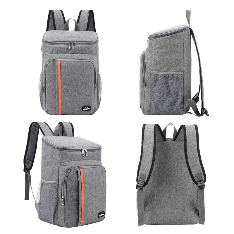 Isolierter Kühlrucksack – wasserdichte, isolierte Kühltasche für Camping und Outdoor-Abenteuer