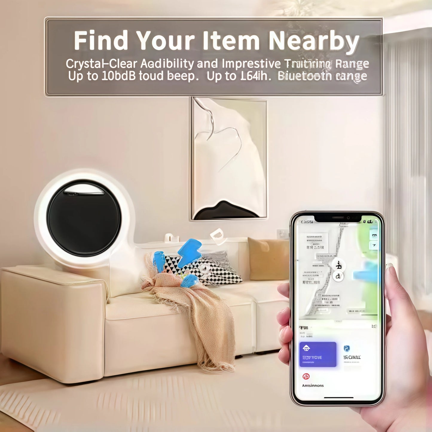 Waterproof Tracker | Find My App Compatible