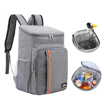 Isolierter Kühlrucksack – wasserdichte, isolierte Kühltasche für Camping und Outdoor-Abenteuer