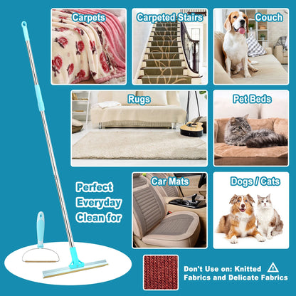 Pet Hair Scraper For Rugs & Carpets