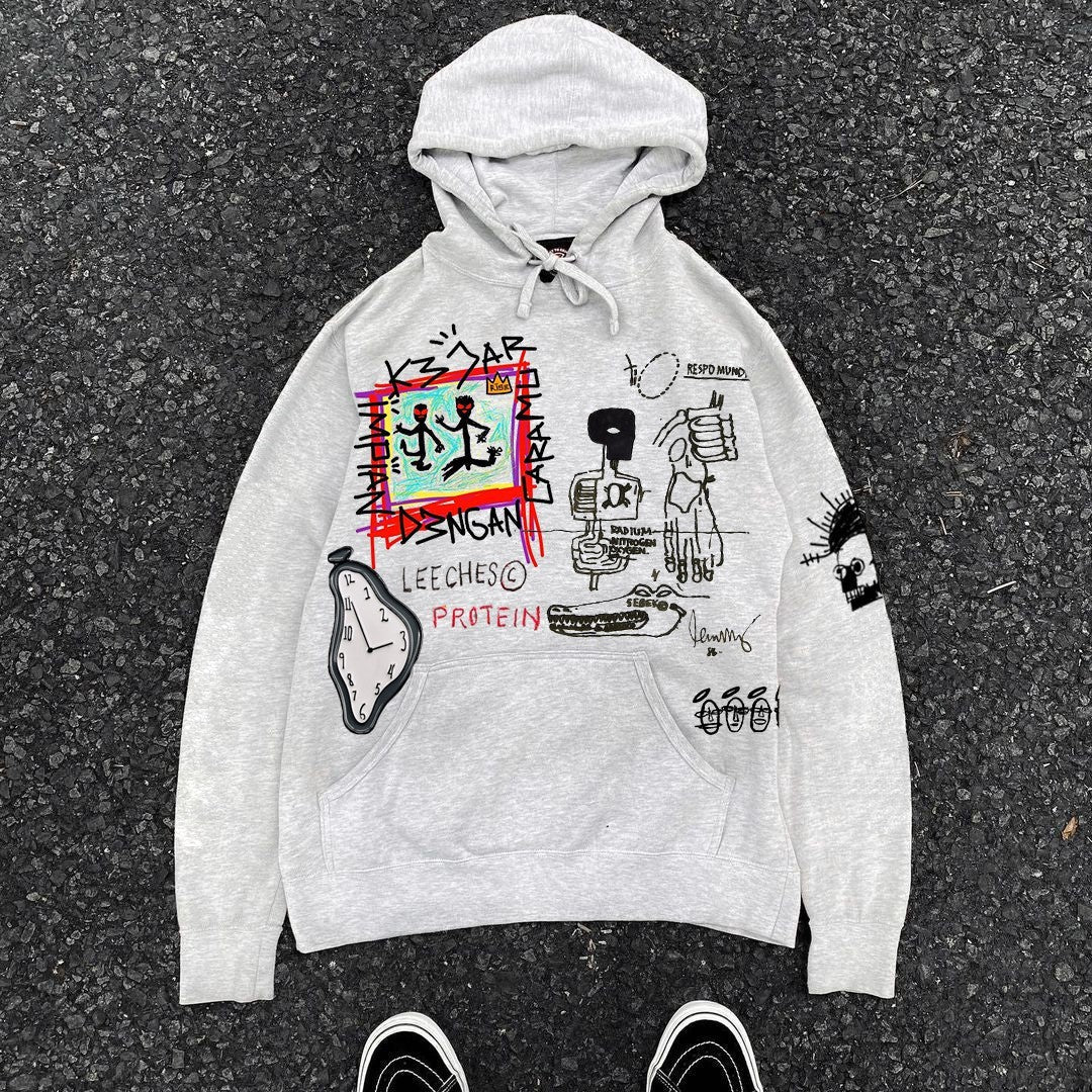 Draft Graffiti Retro Hoodie