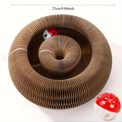 ClawLoop™ Cat Scratcher Toy With Ball