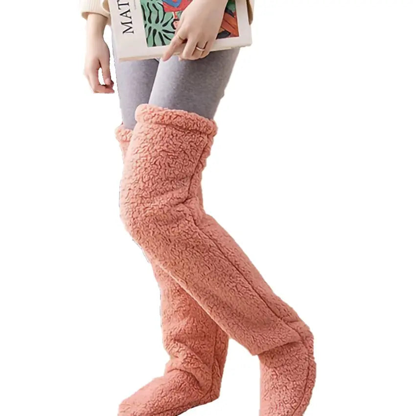 Warmiez™: The Fuzzy Long Socks You'll Refuse To Take Off