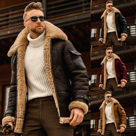Artic Voyager Shearlingjacke für Herren