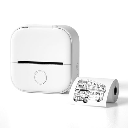 inkless sticker printer white accent portable
