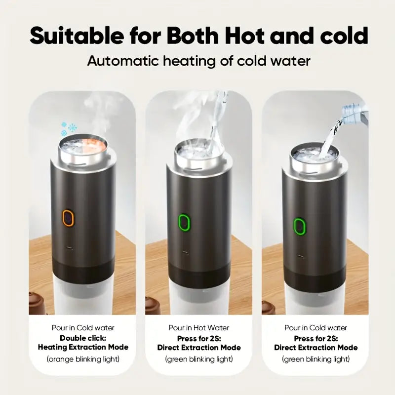 aaurum Portable Coffee Maker + FREE Ground Coffe Adapter