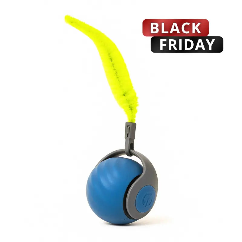 Zipbuddy interactive cat toy blue 1 unit