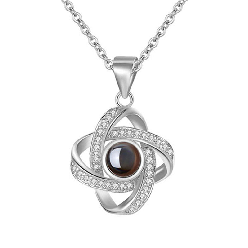 [Oferta exclusiva] Collar de proyección personalizado: 100 formas de decir te amo