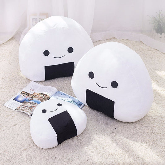 Almohada japonesa de bola de arroz