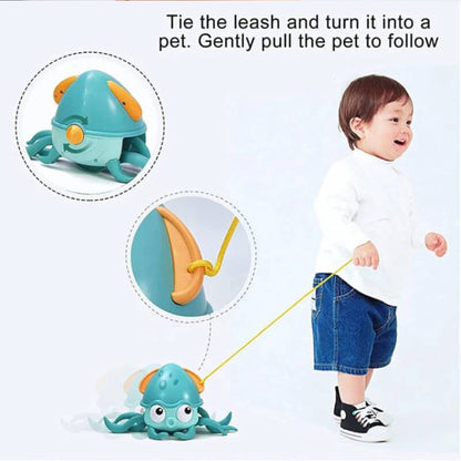OctoPlay™: Interactive Bath Toy | Crawling Octopus for Developmental Fun