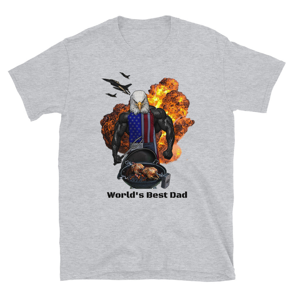Muscular Eagle T-Shirt (Customizable)