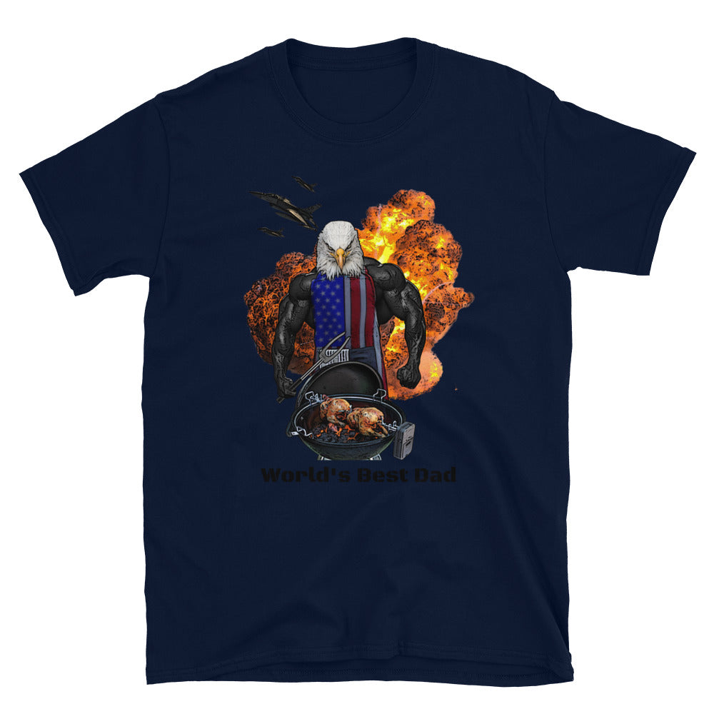 Muscular Eagle T-Shirt (Customizable)