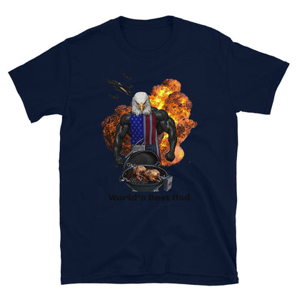 Muscular Eagle T-Shirt (Customizable)