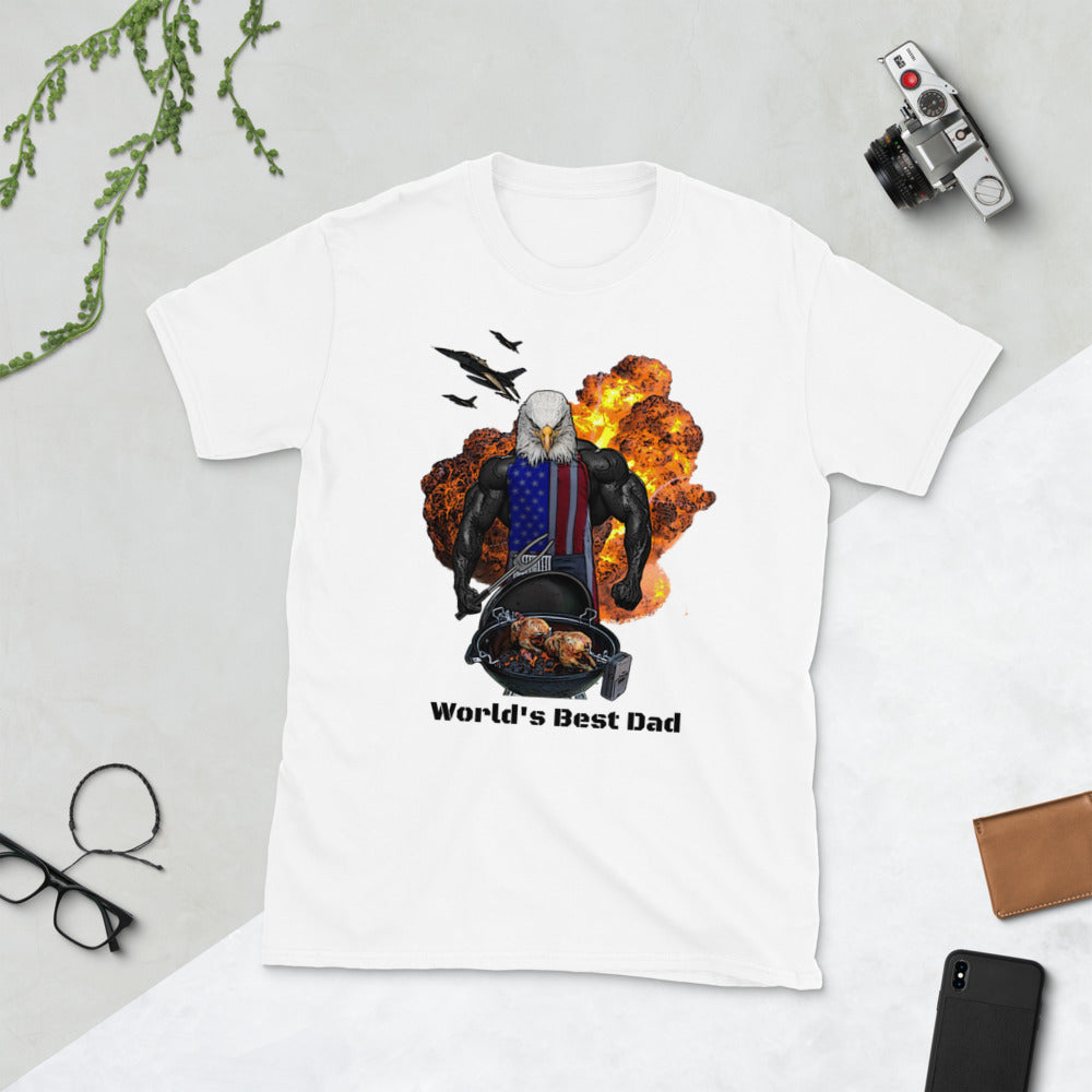 Muscular Eagle T-Shirt (Customizable)