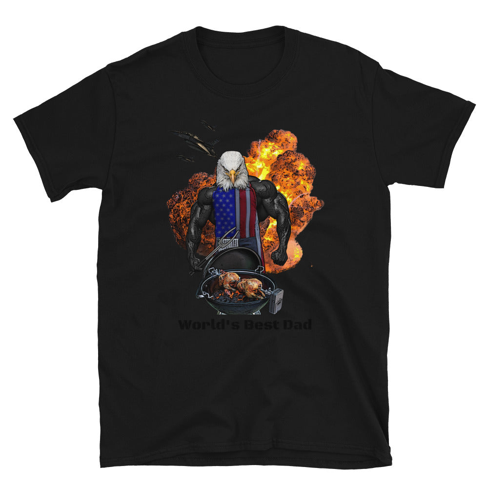 Muscular Eagle T-Shirt (Customizable)