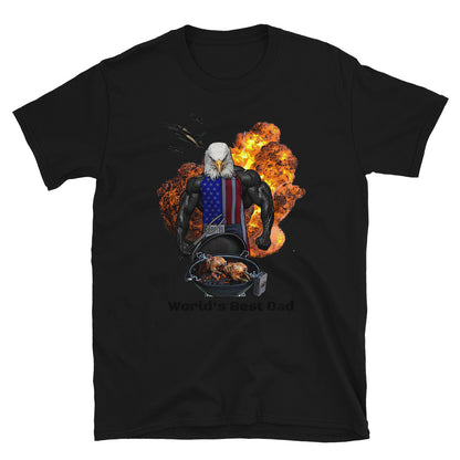 Muscular Eagle T-Shirt (Customizable)