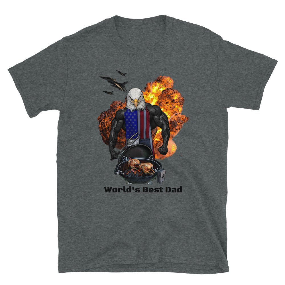 Muscular Eagle T-Shirt (Customizable)