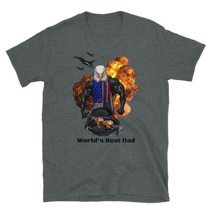 Muscular Eagle T-Shirt (Customizable)