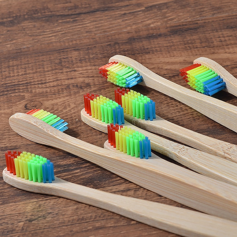 Natural Bamboo Toothbrush - Atienzza