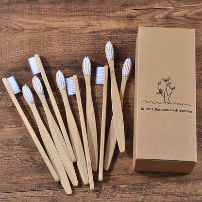 Natural Bamboo Toothbrush - Atienzza