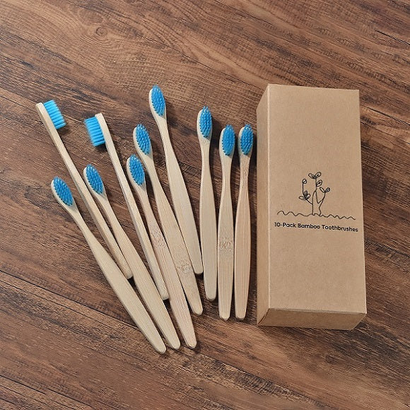 Natural Bamboo Toothbrush - Atienzza