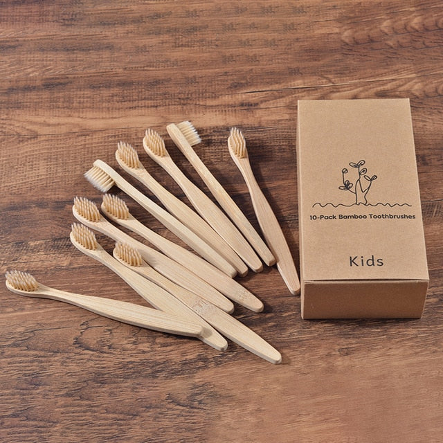 Natural Bamboo Toothbrush - Atienzza