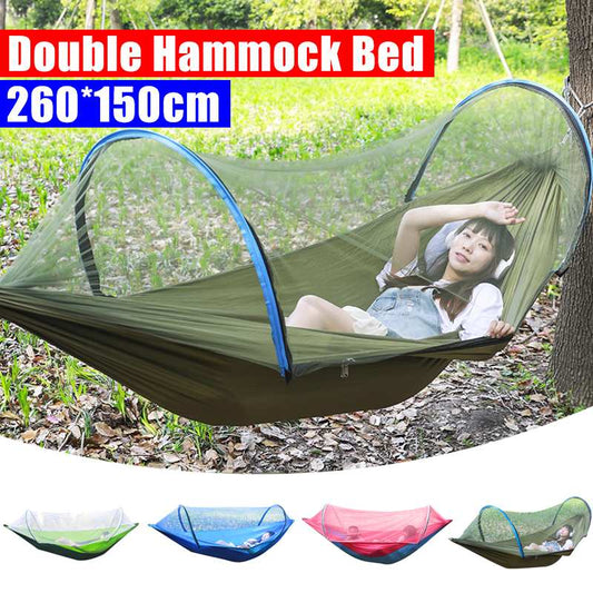 LockMesh + Hamaca con red para acampar