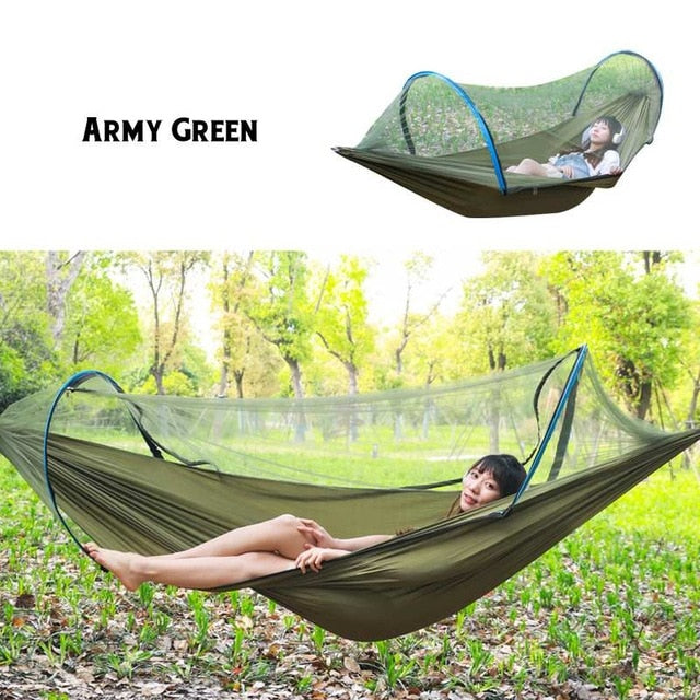 LockMesh + Camping-Netzhängematte
