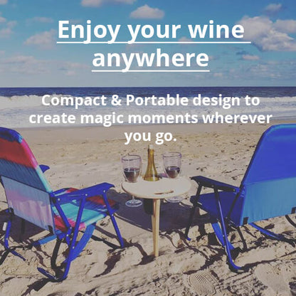 TopVin™ Portable Wine Table