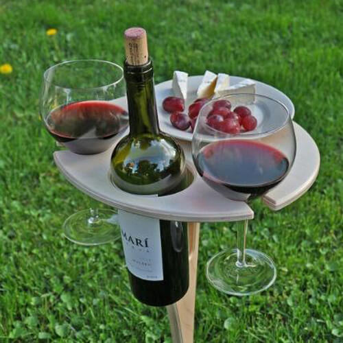 TopVin™ Portable Wine Table